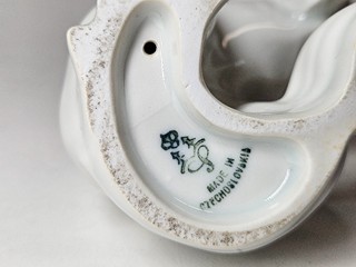 Postava barzoja Rok 1930 Rozměr 16,5 cm Materiál porcelan