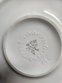 Rosenthal - Art deco socha plameňáka s miskou na aranžování kytek, Německo, 30. léta 20. st.