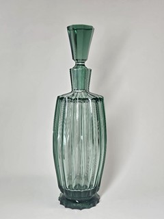 Art Deco elegantni sklenena souprava Cechy 30 leta 20 stoleti