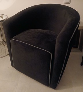 Sada 4 klubových židlí ve stylu Art Deco , v perfektním stavu jako nové