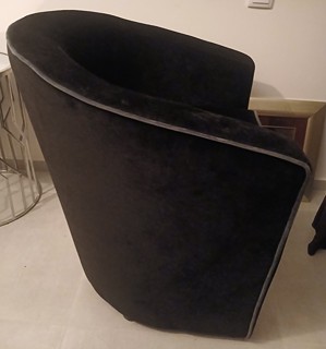 Sada 4 klubových židlí ve stylu Art Deco , v perfektním stavu jako nové