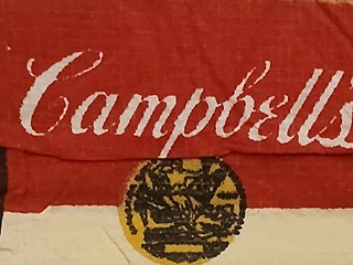 IKONICKÁ MUZEJNÍ KVALITA Andy Warhol (1928 – 1987) ŠATY SOUPER / Kolem roku 1965 / Ikonické šaty / BEZVADNÝ stav s originální dokumentací!