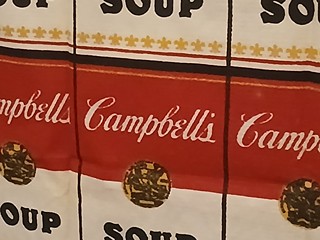 IKONICKÁ MUZEJNÍ KVALITA Andy Warhol (1928 – 1987) ŠATY SOUPER / Kolem roku 1965 / Ikonické šaty / BEZVADNÝ stav s originální dokumentací!