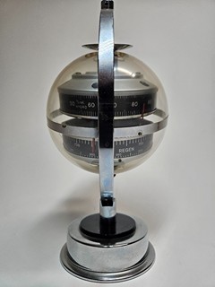 Barometr Sputnik od firmy Huger, 70. léta 20. st., Německo, funkční