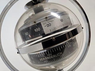 Barometr Sputnik od firmy Huger, 70. léta 20. st., Německo, funkční