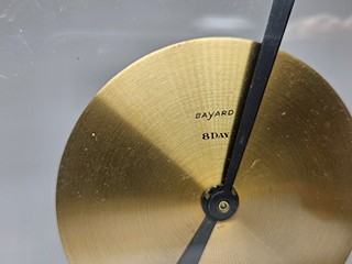Funkcne francouzské Art Deco hodiny BAYARD s 8denním pracovním časem 30 leta 20 stoleti