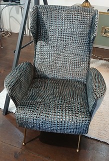Extravagantni 2 ks kresla Gio Ponti Italia 1960 leta