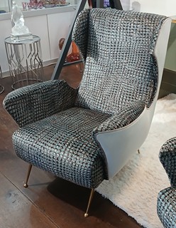 Extravagantni 2 ks kresla Gio Ponti Italia 1960 leta