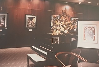 Získejte kus historie newyorského Světového obchodního centra (World Trade Center) – Art deco litografie s názvem „Aquacade“ od Robert Hoppe