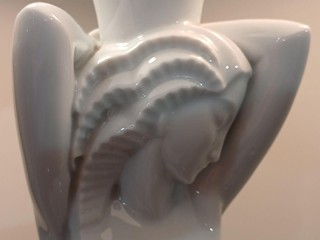 Gerhard Schliepstein (1886 - 1963) - Art deco figurální porcelánová stolní lampa, Rosenthal