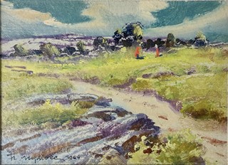 Myslivec František - Krajina s vřesy