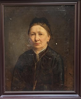 Portrét staré ženy roku 1889