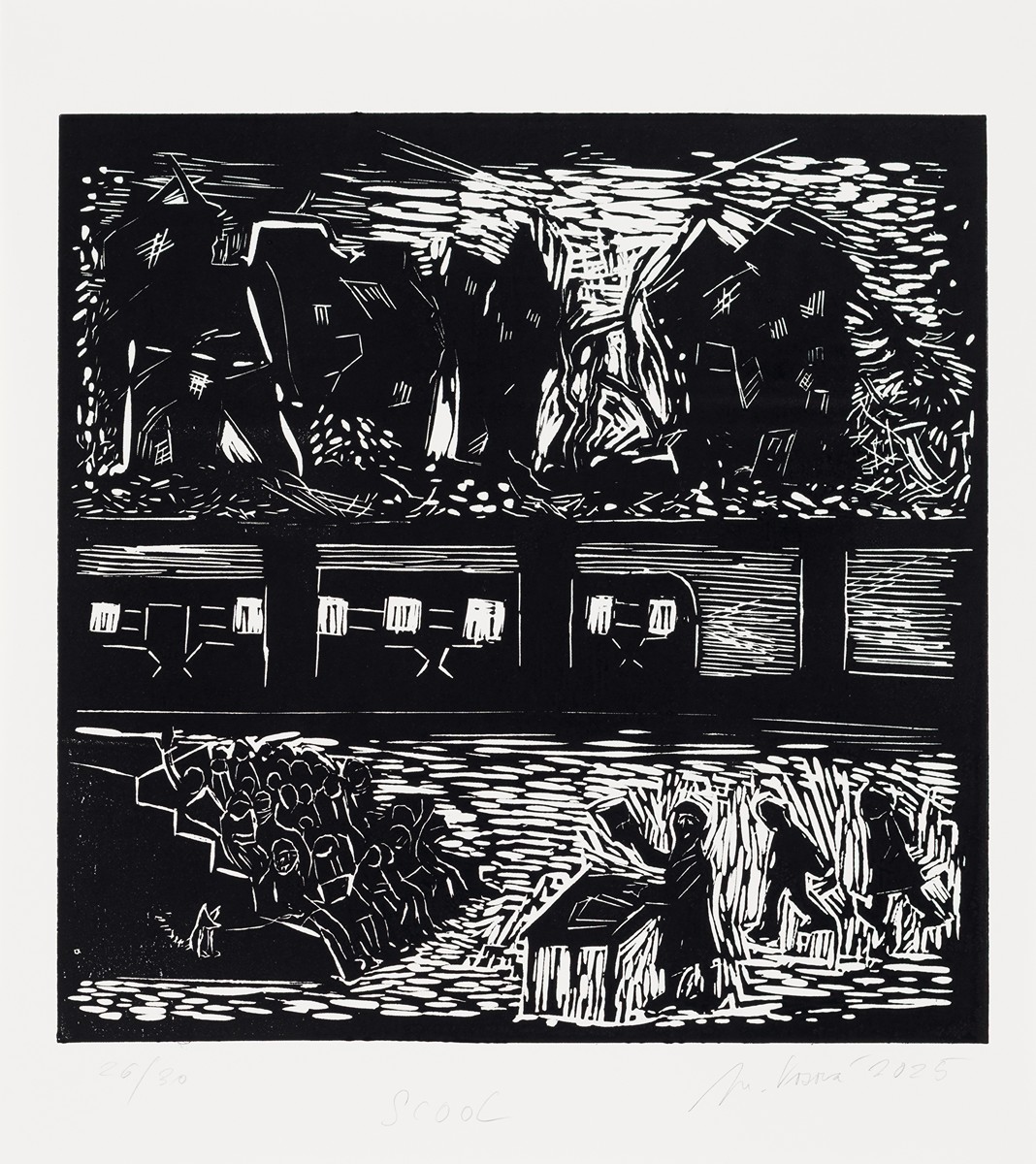 Magdalena Vovsová (1954) - School