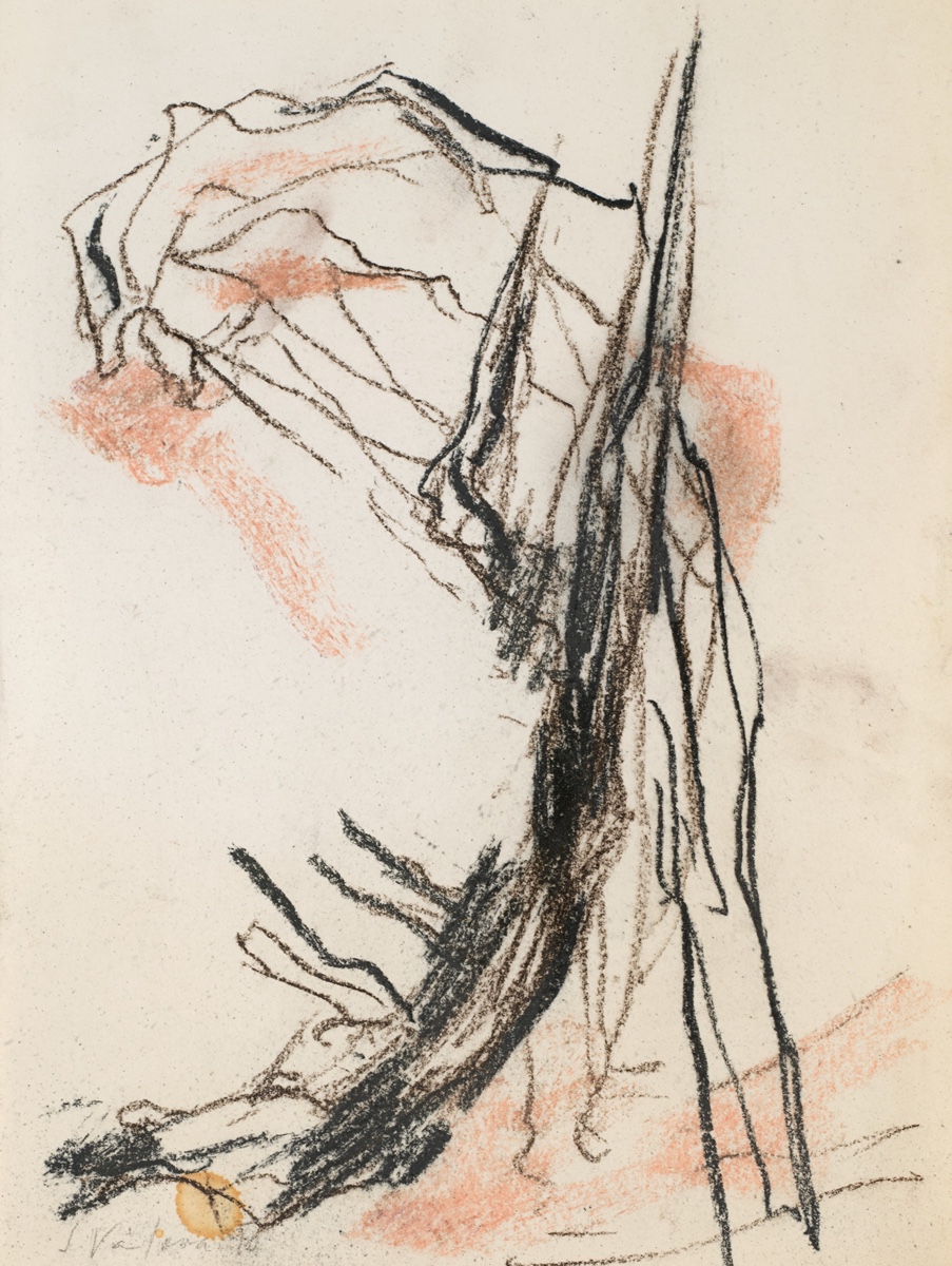 Jitka Válová (1922 - 2011) - NAKLONĚNÁ FIGURA
