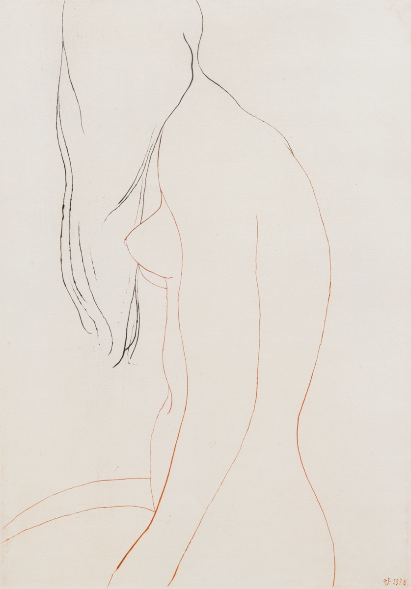 OTA JANEČEK (1919–2096) - DÍVČÍ AKT