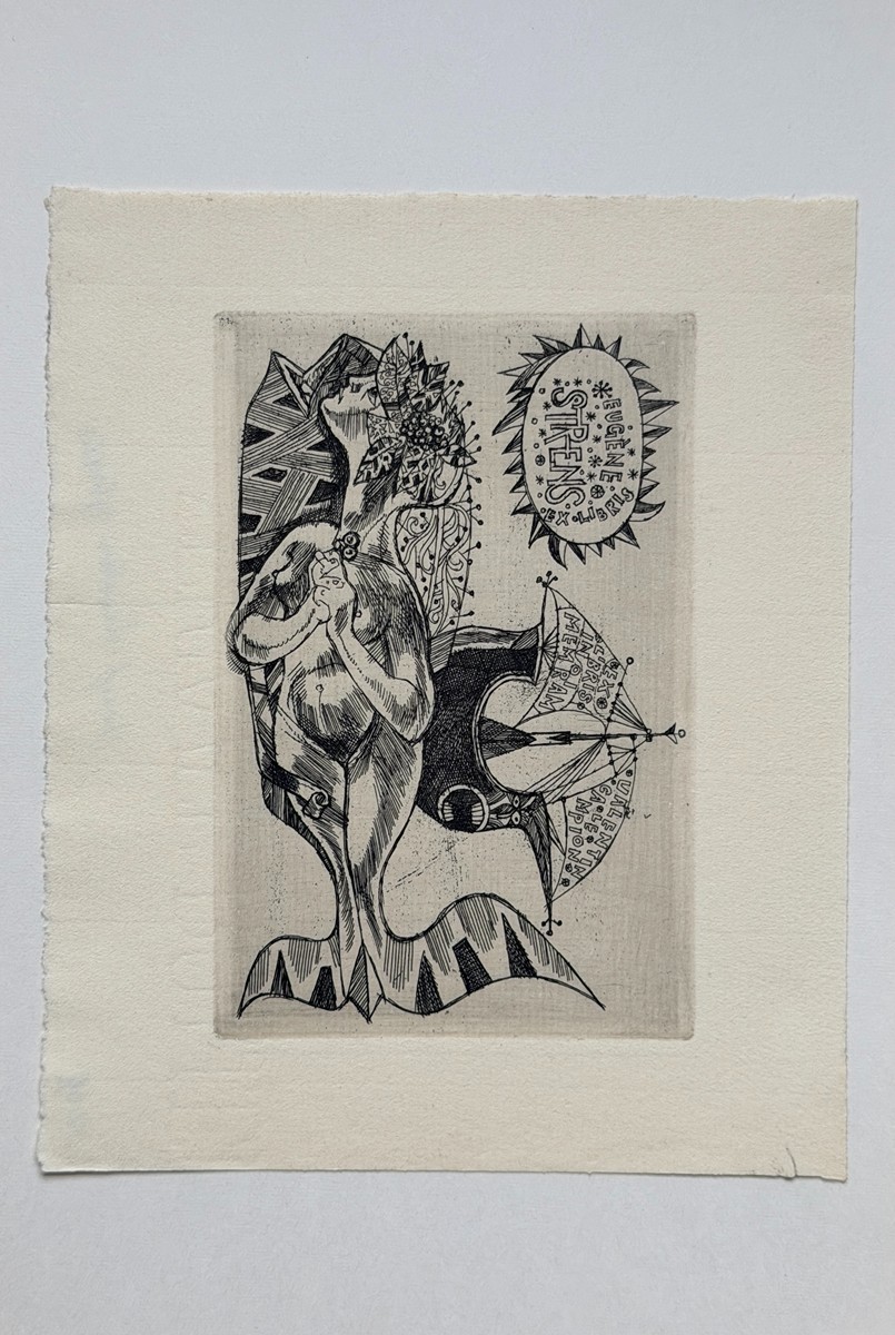 Liesler Josef (1912–2005) - Ex libris Eugène Strens