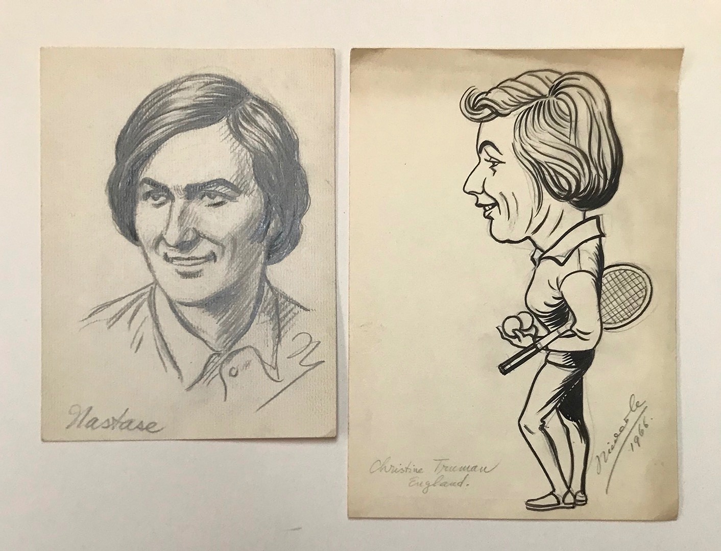 Niederle Marcel (1898–1990) - Christine Truman, Nastase
