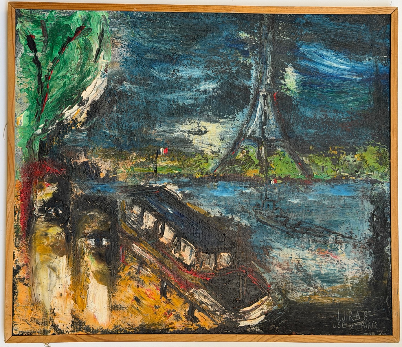 Josef Jíra (1929 - 2005) - U Seiny, Paříž
