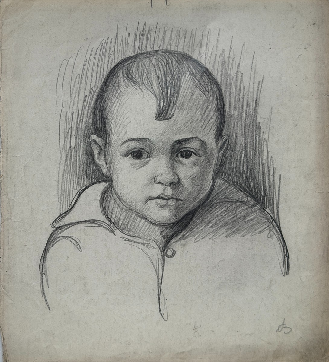Bílek Alois (1887–1961) - Portrét dítěte