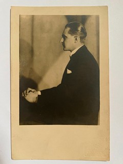 Drtikol František (1883–1961) - Portrét Václava Vydry - režisér a divadelní herec