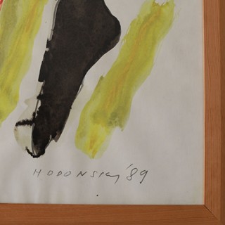 Hodonský František (1945–?) - Černožlutá kompozice