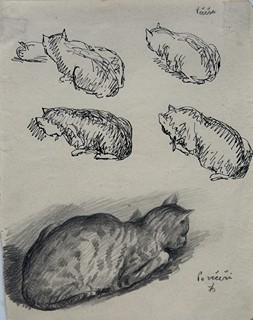 Bílek Alois (1887–1961) - Po večeři