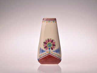 František Fromek (1873 - 1930) - Art deco keramická váza - malírna Telč