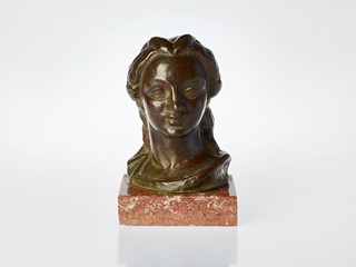 Busta na podstavci - Božena Němcová 1913