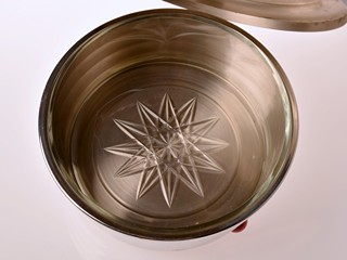 Art deco dóza na zmrzlinu / termoska na polárkový dort