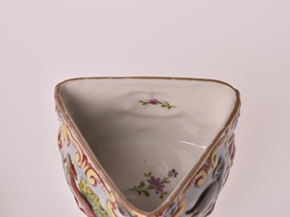 Porcelánová dóza - Rudolstadt
