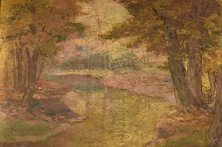Josef Svoboda (1901 - 1945) - Potok v lese