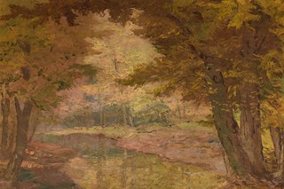 Josef Svoboda (1901 - 1945) - Potok v lese