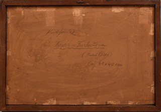 KAREL SOUČEK 1885-1972 - Bazar v Turkestanu (Střední Ásie)