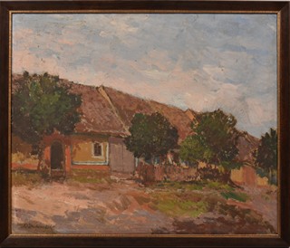OTA BUBENÍČEK 1871-1962 - Domky na vesnici