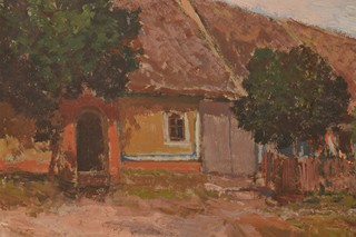 OTA BUBENÍČEK 1871-1962 - Domky na vesnici