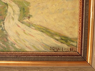 JAROSLAV CALUTIN KELUC (1905-1994) - Žně v podhůří