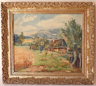 HÁJEK R.M. - Roubenky v letní krajině