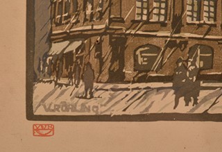 Vladislav Röhling (1878 - 1949) - Malostranské náměstí