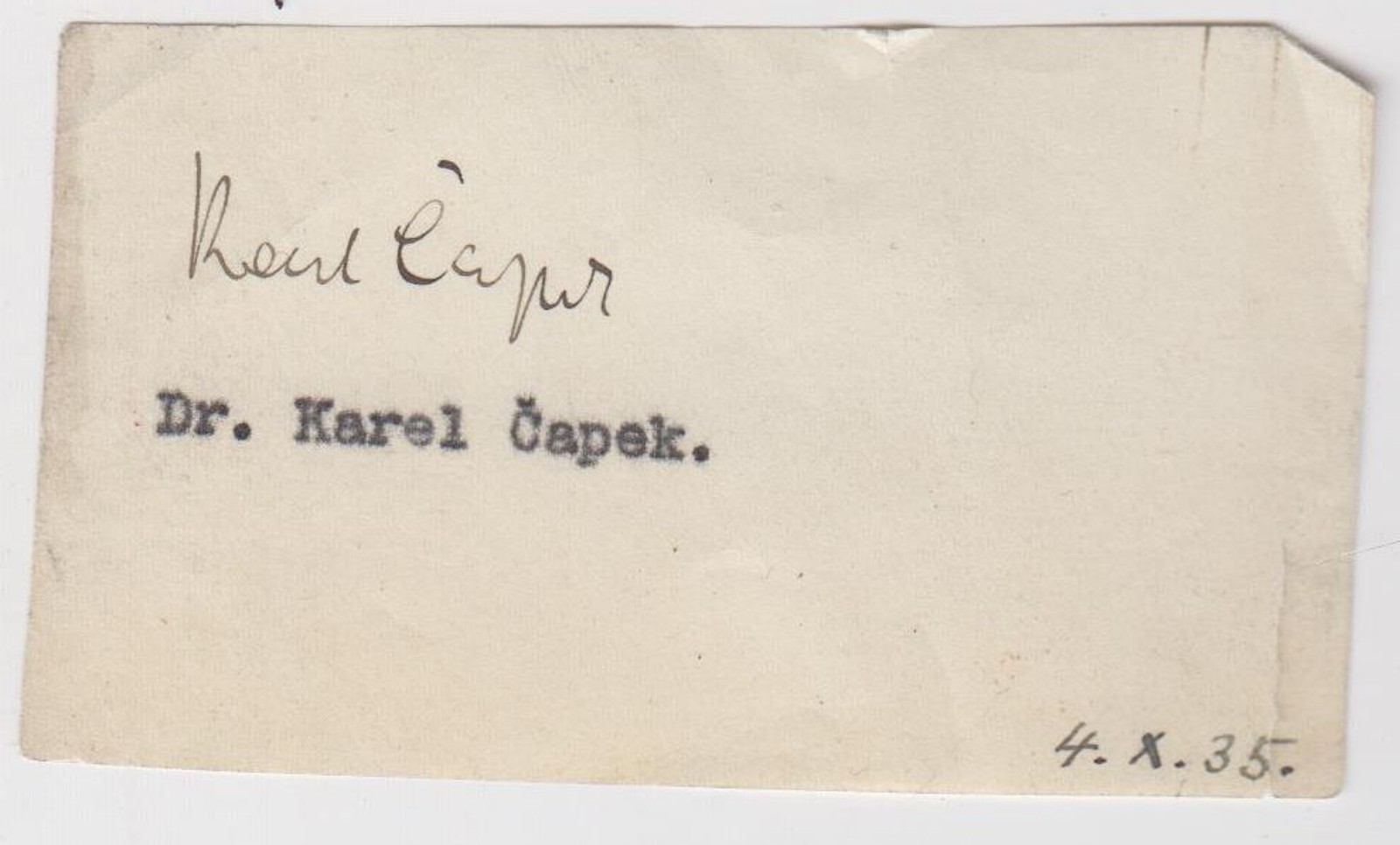 Karel Čapek
