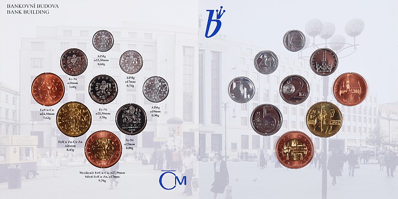 Sada oběžných mincí - Týnský chrám 2001