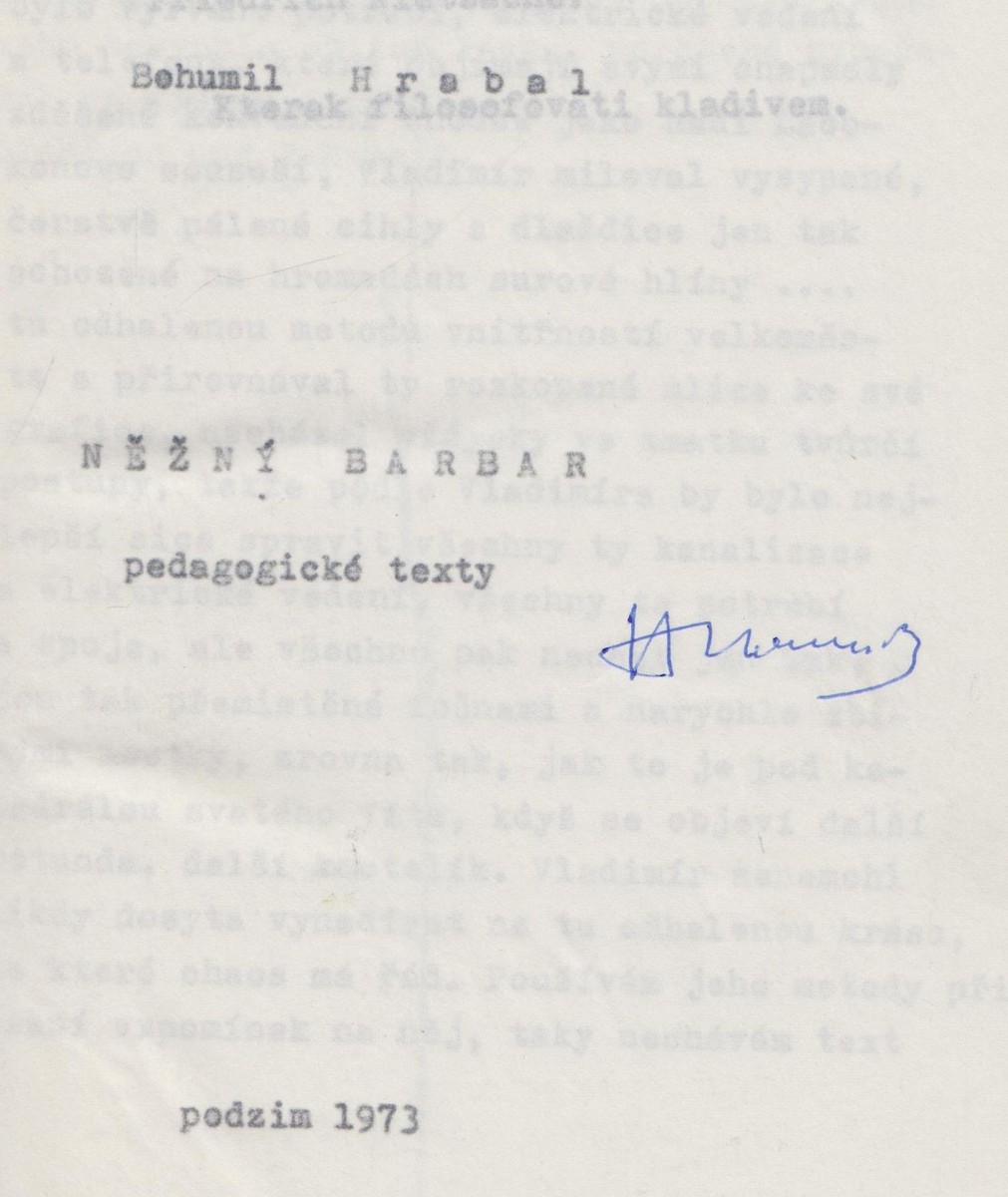 Bohumil Hrabal