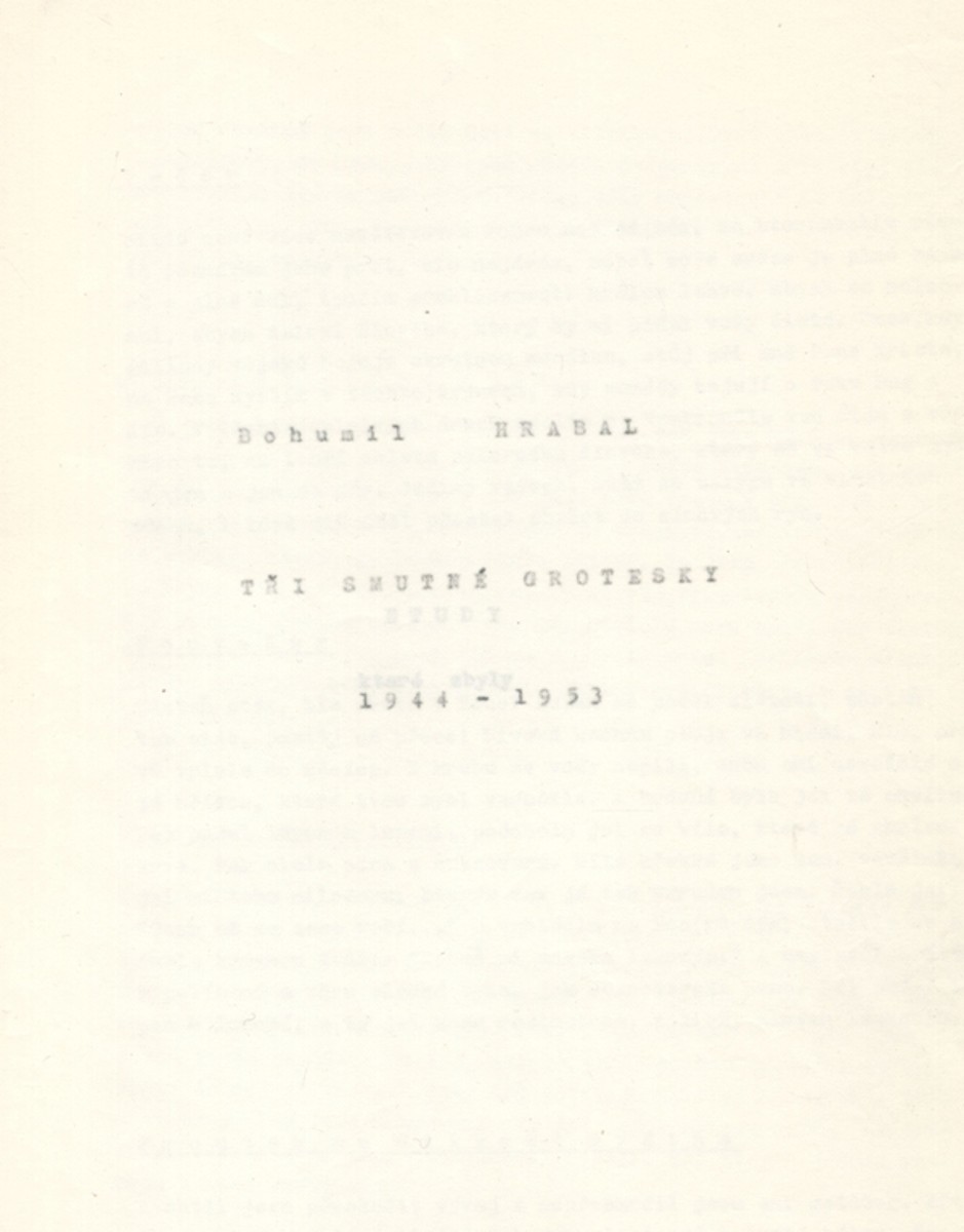 Bohumil Hrabal