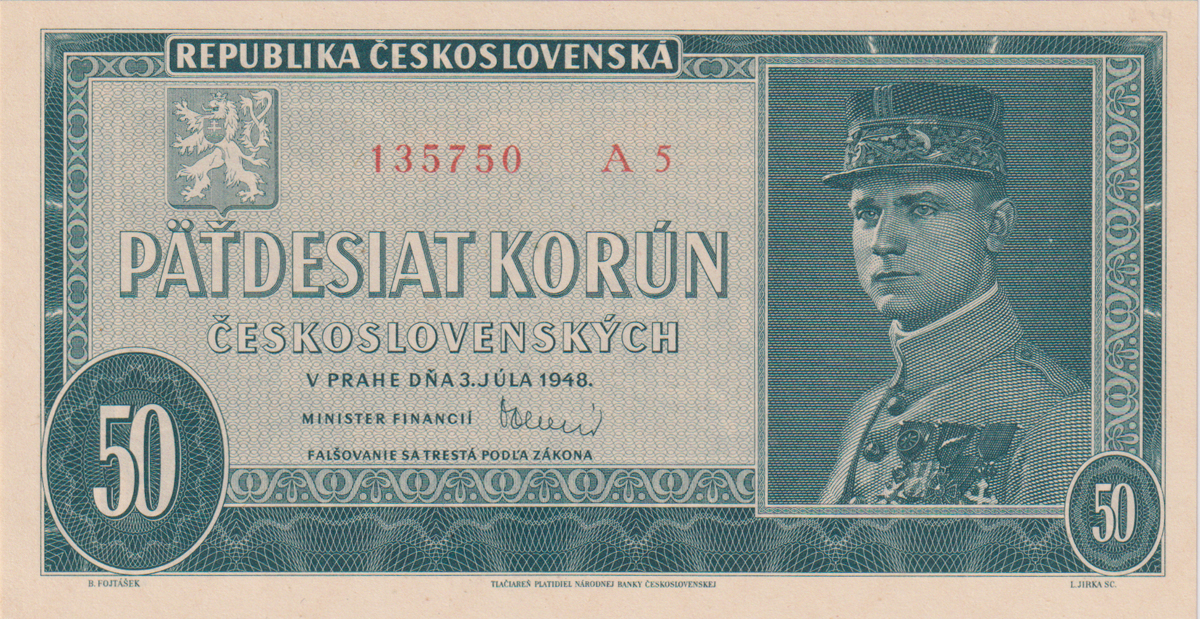 Republika Československá, 1945-1953