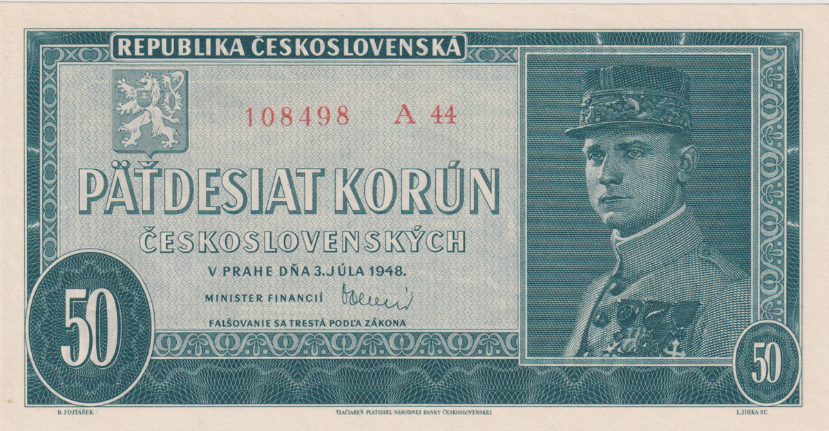 Republika Československá, 1945-1953