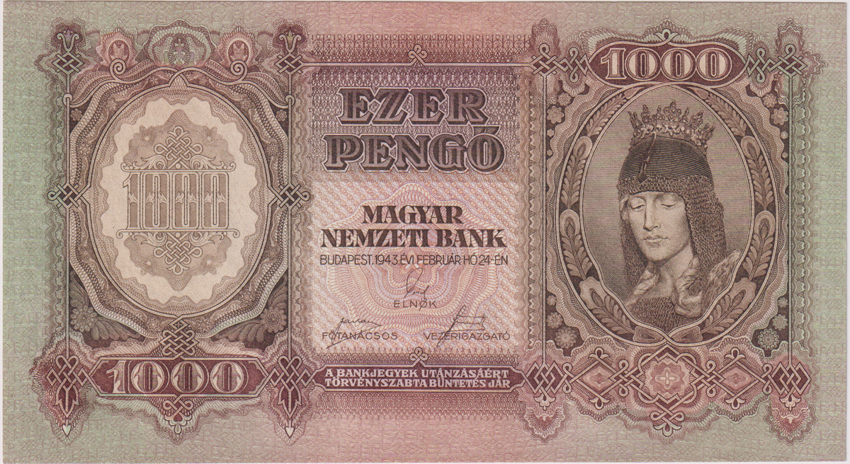 Maďarská platidla na československém území 1938-45