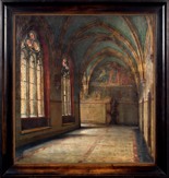 Křížová chodba v Emauzském klášteře v Praze - Blažíček Oldřich