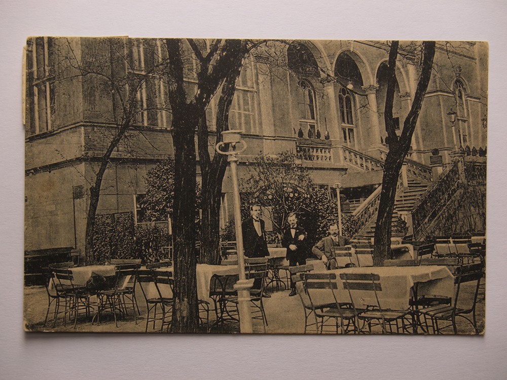 Praha 7, Letná, Zahradní restaurace Josefa Černohorského