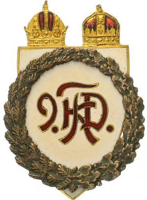 Rakousko - Uhersko - Čepicové odznaky a odznaky vlasteneckých spolků