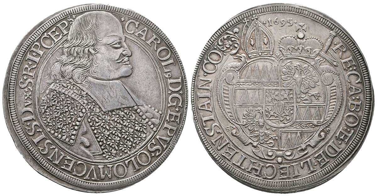 Olomouc - biskupství, Karel II. Liechtenstein, 1664 - 1695