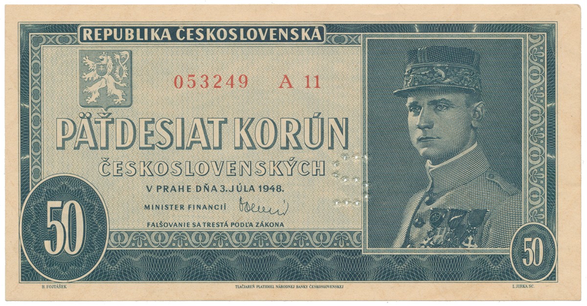 Československo, 1945 - 1953